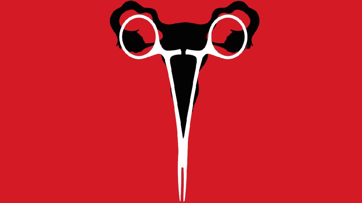 Ilustración sobre el aborto