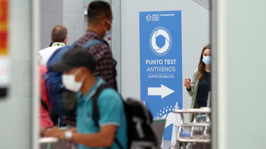 Los test de antígenos arrancan &quot;al ralentí&quot; en Peinador