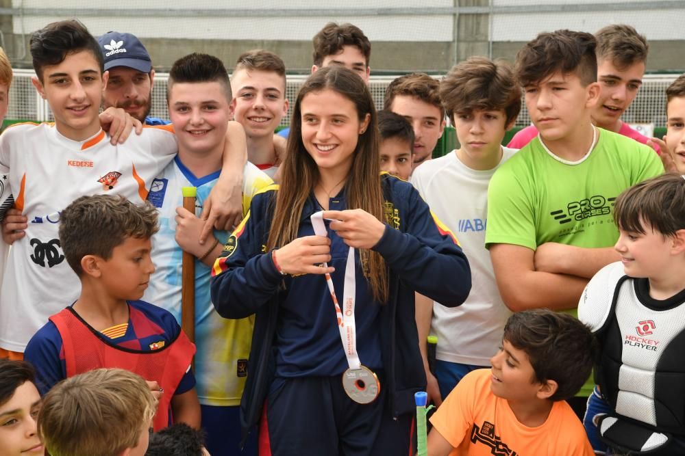 María Sanjurjo, campeona del mundo en A Coruña