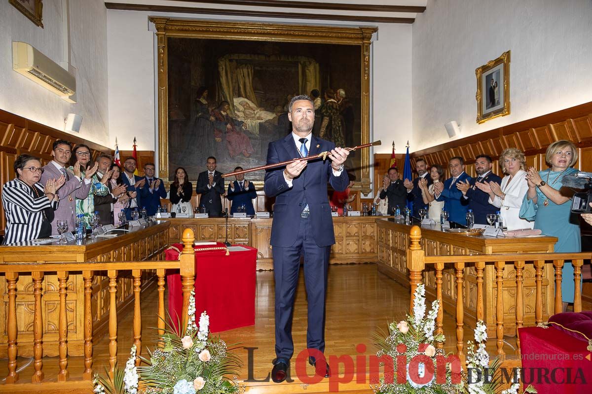 Pleno de investidura en el Ayuntamiento de Caravaca