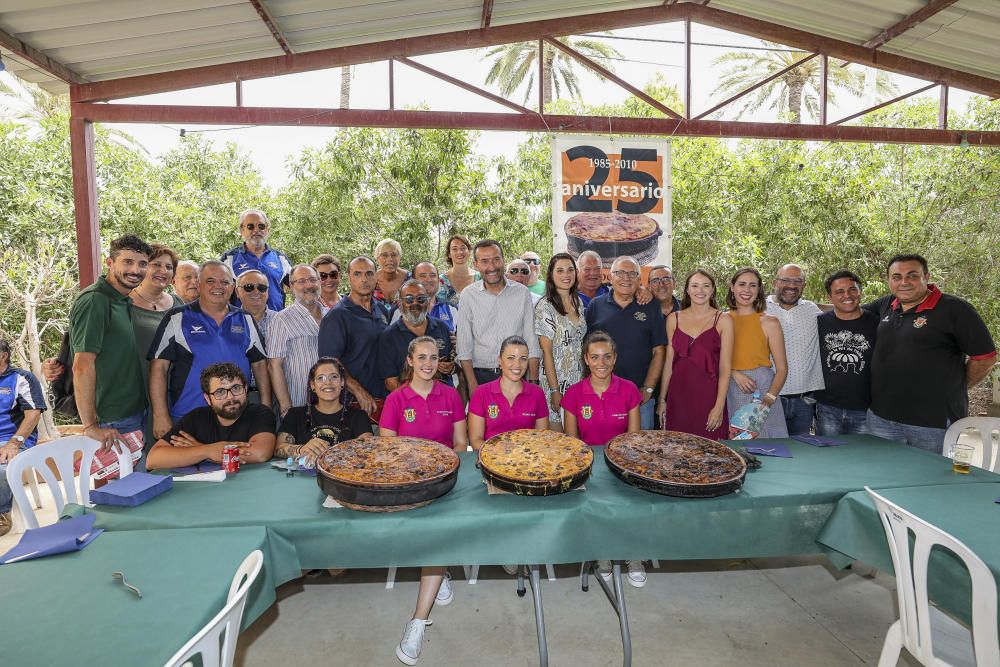 Comida de la Asociación de Amigos del Arroz con Co