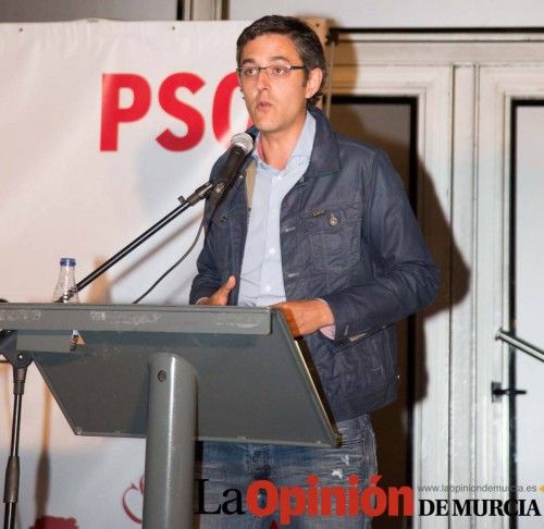 Presentación candidatura PSOE Cehegín