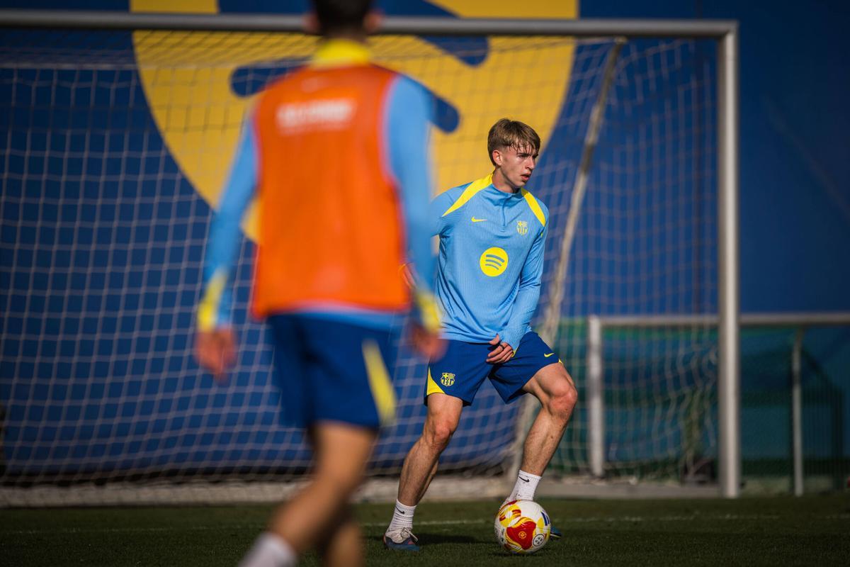 Tommy Marqués se entrenó con la primera plantilla