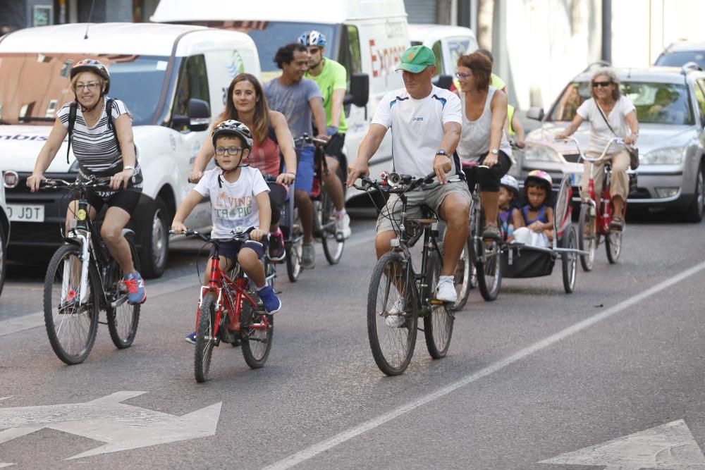 Bicicletada popular pels carrers de Santa Eugènia