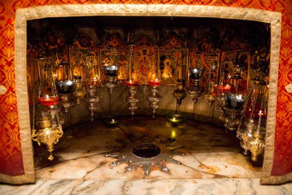 El Portal de Belén, y lugar exacto donde la Biblia dice que nació Jesús