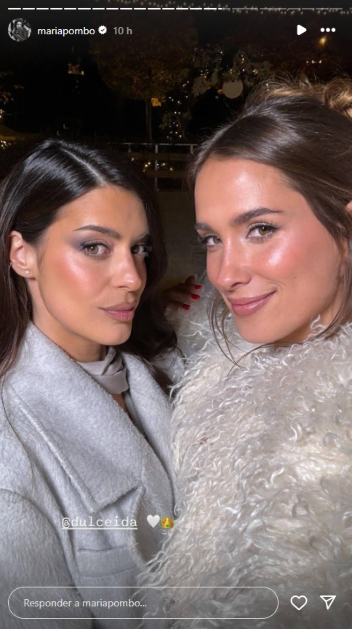 Dulceida y María Pombo, juntas en un evento