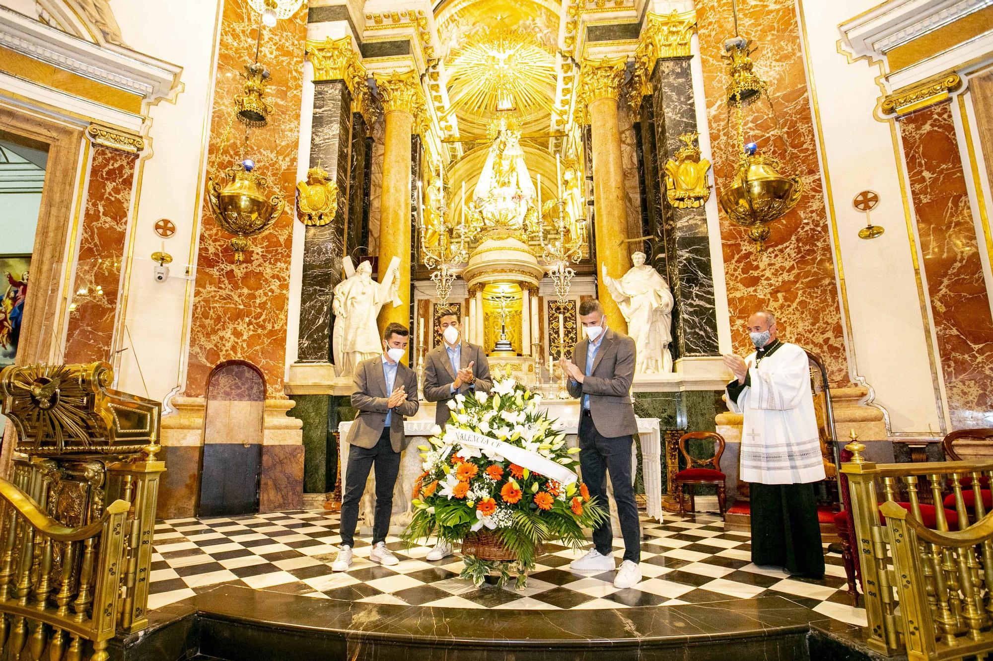 Visita a Basílica y entrene sin Wass, así ha sido la jornada de hoy para el Valencia CF