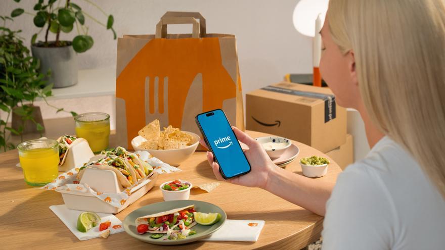 Amazon Prime y Just Eat