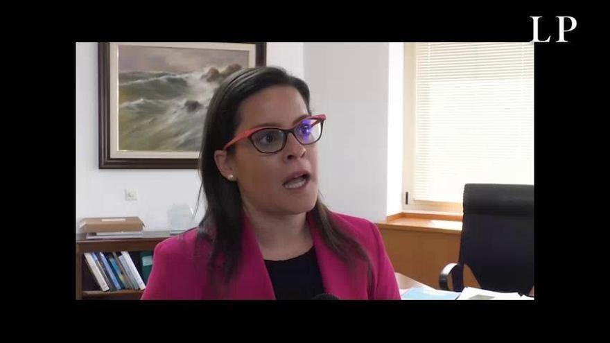 Yaiza Castilla considera a la industria canaria sector estratégico ante el coronavirus
