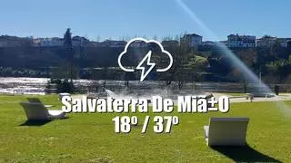 El tiempo en Salvaterra de MiÃ±o: previsión meteorológica para hoy, domingo 16 de agosto