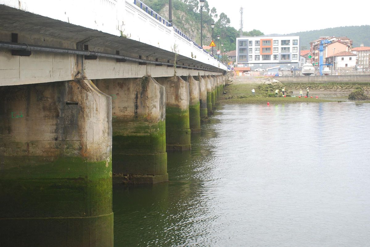 El puente de Ribadesella.