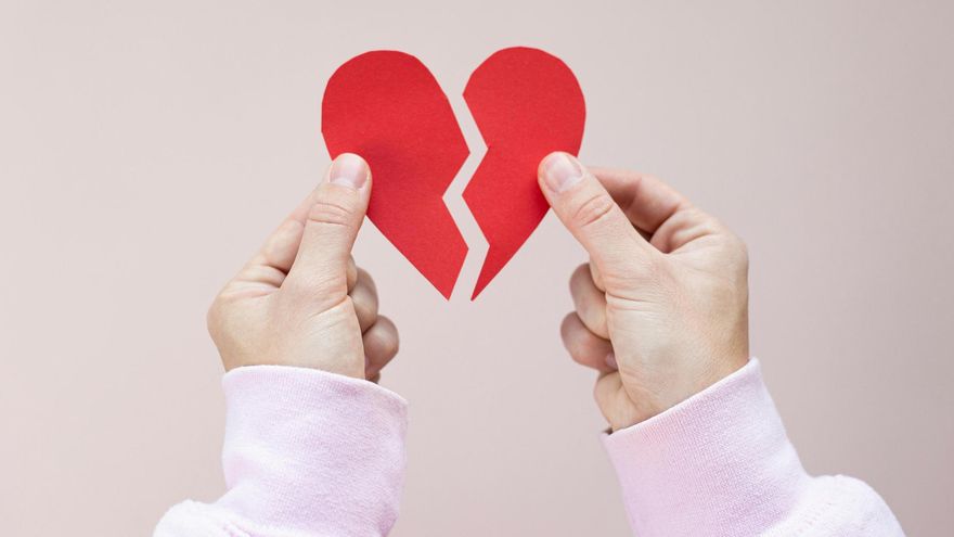 Corazón roto.