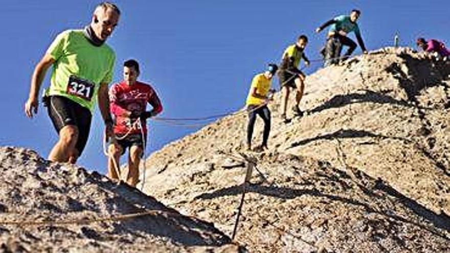 La muntanya de sal del Cogulló, punt emblemàtic de la Bell Race