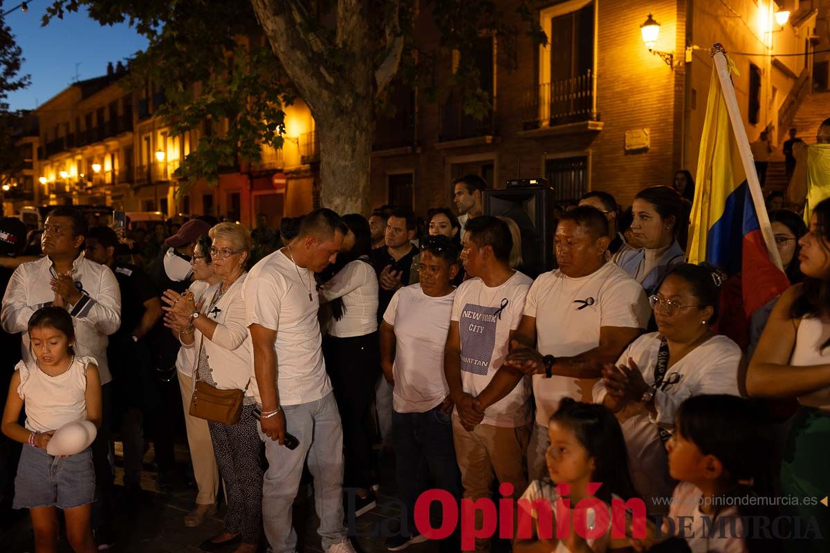 Homenaje a los cuatro fallecidos de Caravaca en el incendio de las discotecas de Murcia