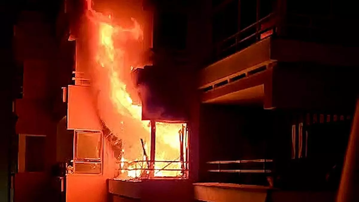 Zwei Tote bei Brand in Magaluf: die dramatischen Bilder vom Feuer