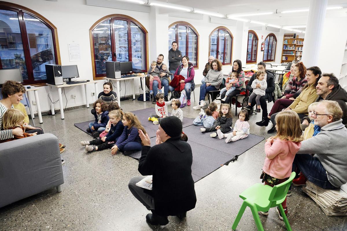 Club infantil de Espazo Lectura en la Biblioteca Municipal de Gondomar