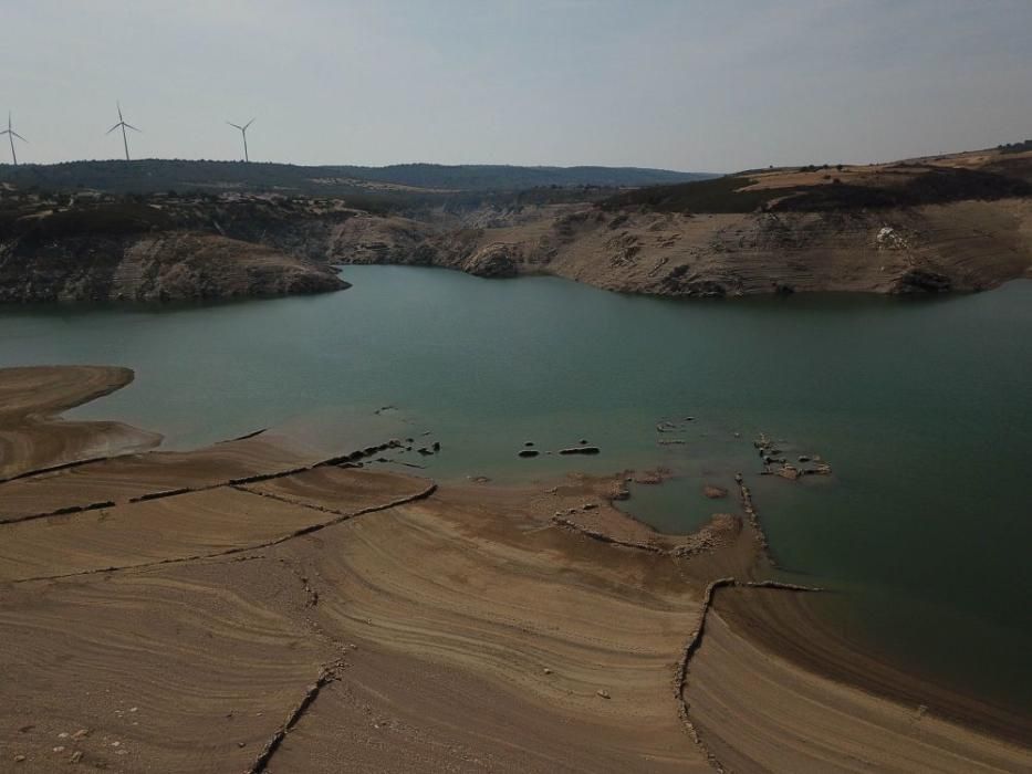 Sequía en Zamora: Embalse de Ricobayo