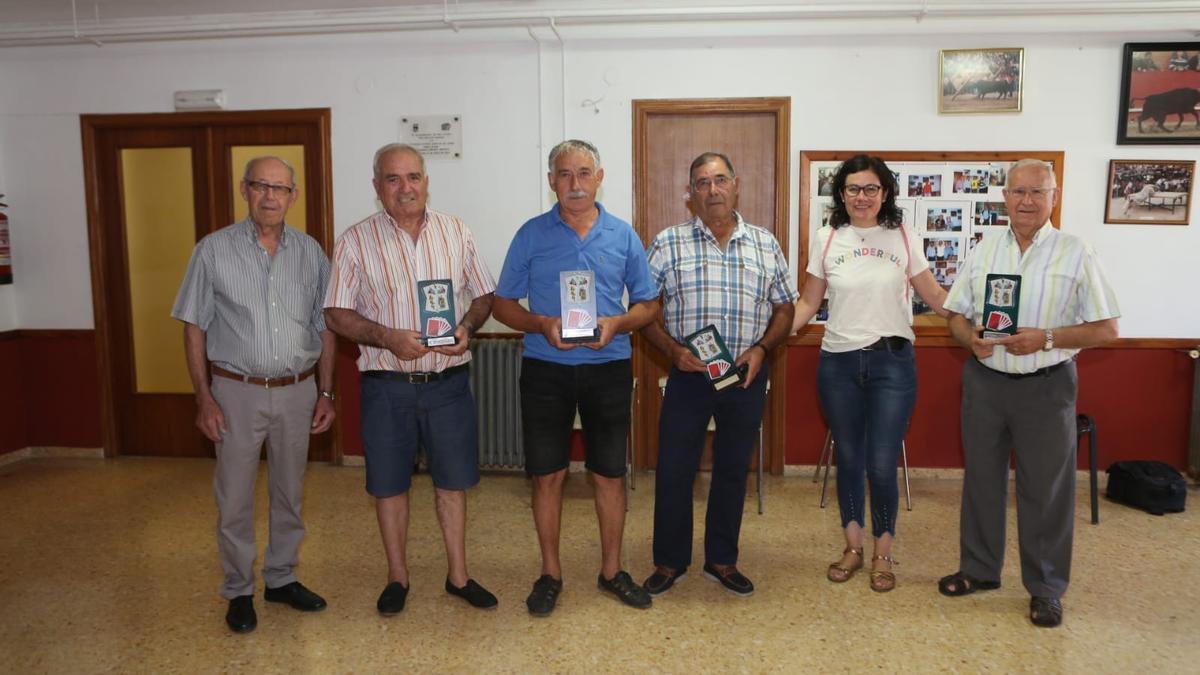 Ganadores del concurso de guinyot de las fiestas de Vall d&#039;Alba.