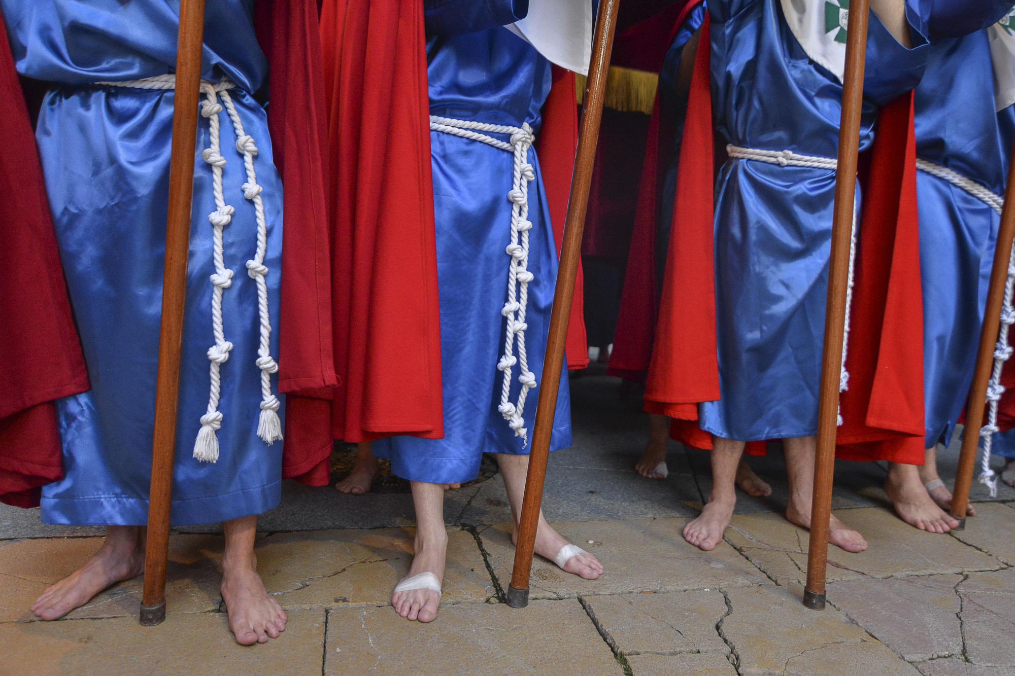 EN IMÁGENES: Los sanjuaninos protagonizan la procesión de la Tercera Palabra en Avilés