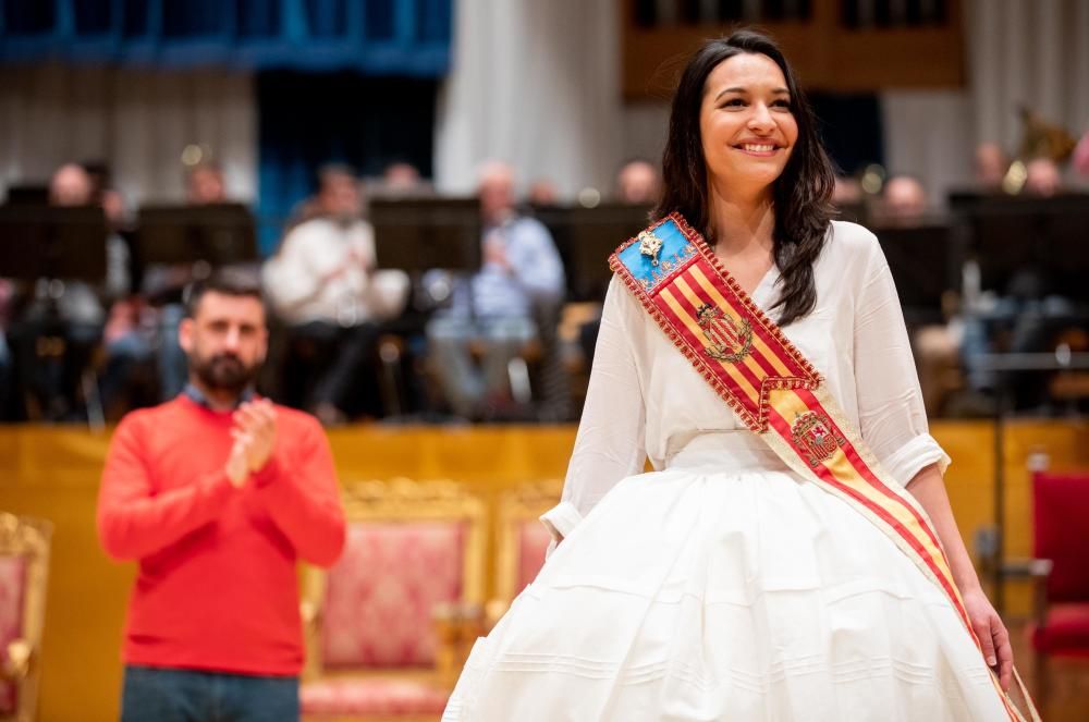 Ensayo de la exaltación de la falleras mayores de València 2019