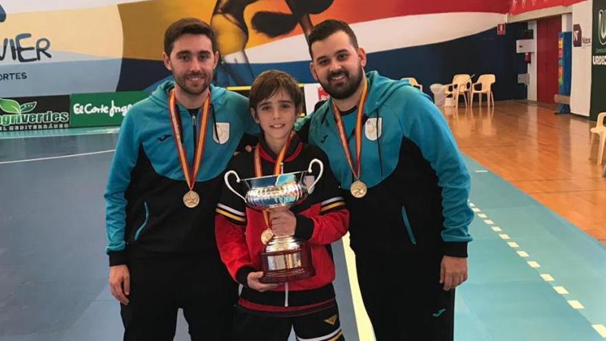 Arnau Lavilla, del Manresa FS, és campió a l&#039;estatal benjamí de futbol sala