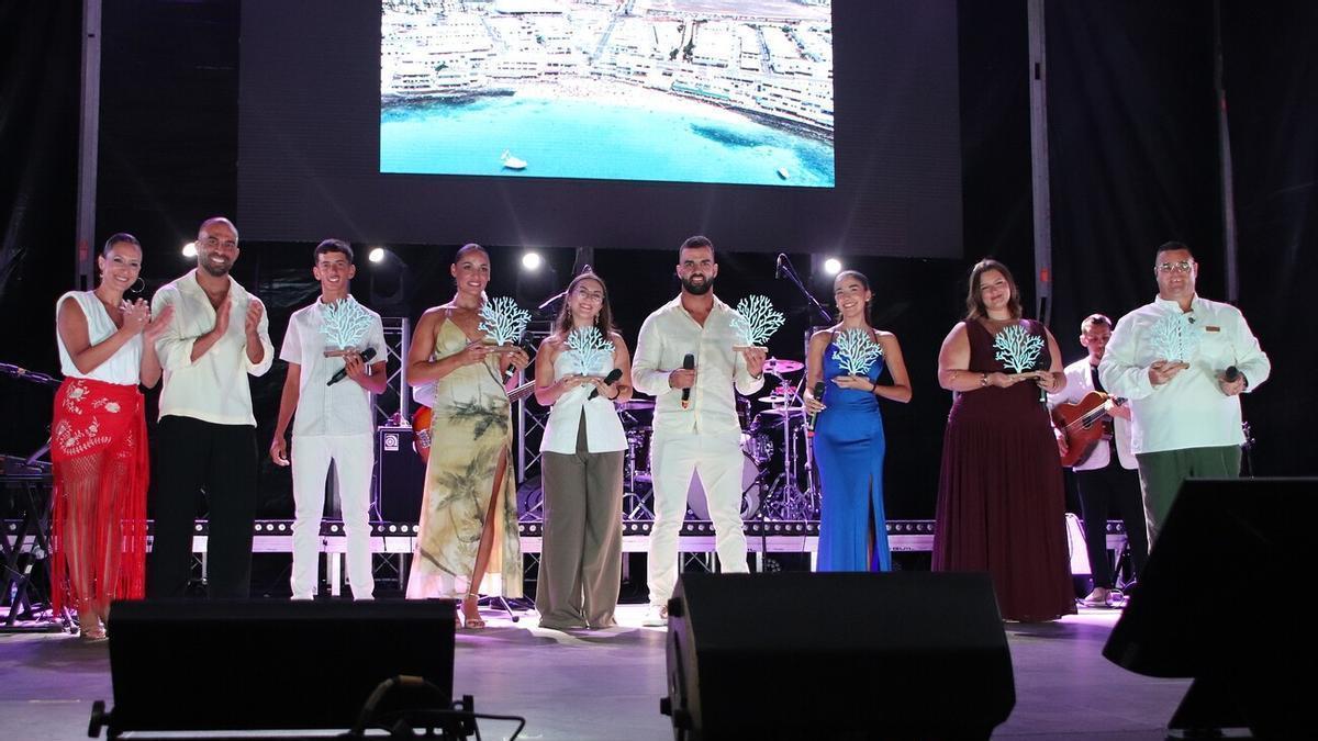Gala de cantantes del municipio de Yaiza por las fiestas del Carmen en Playa Blanca