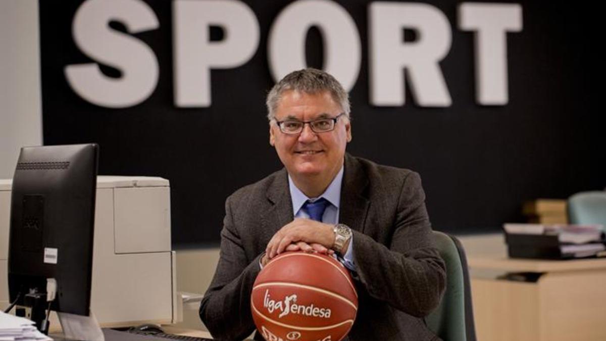 Francisco Roca, presidente de la ACB, visitó SPORT y analizó las perspectivas de una temporada que alza el telón