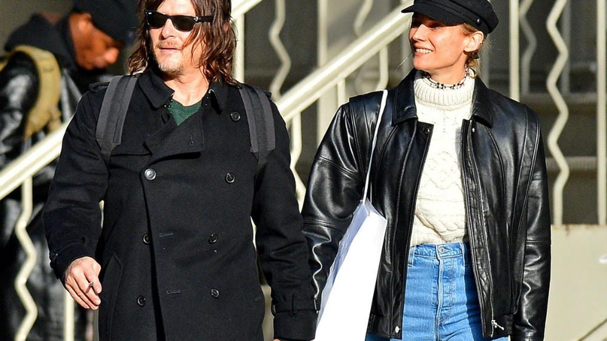 Diane Kruger y Norman Reedus paseando por Nueva York