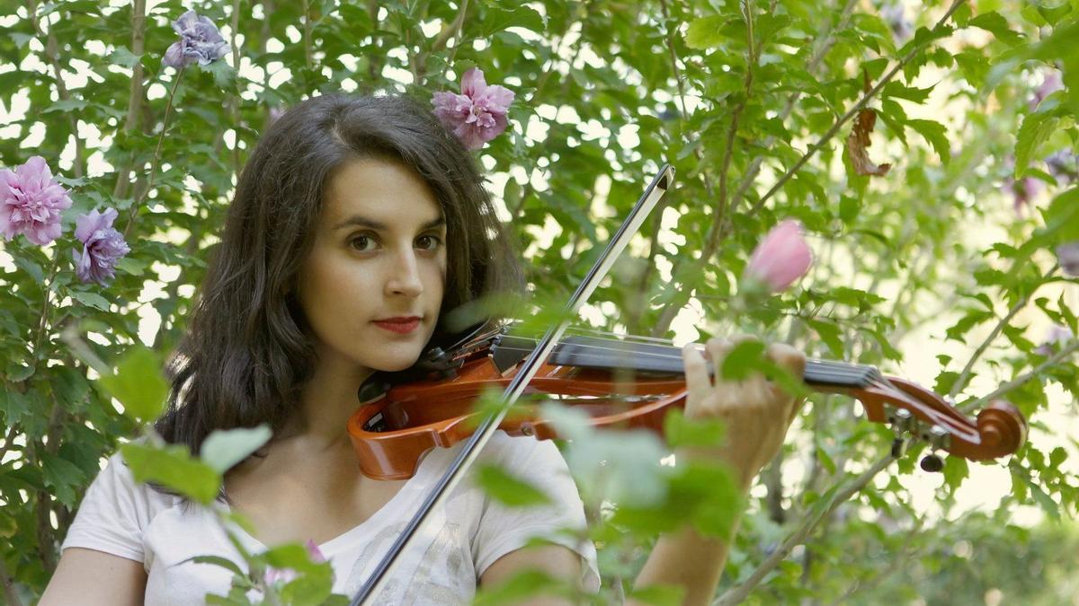La violinista Diana Valencia, una de las protagonistas del concierto inaugural del festival Orfim.