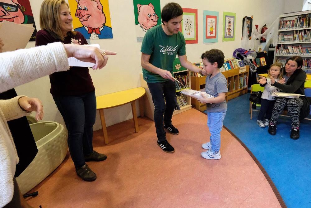 Premio a los “Superlectores” en la Biblioteca de Mieres