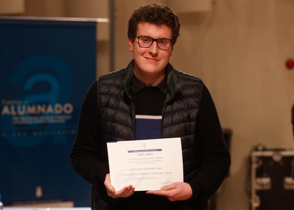 Premio a los 45 mejores estudiantes asturianos