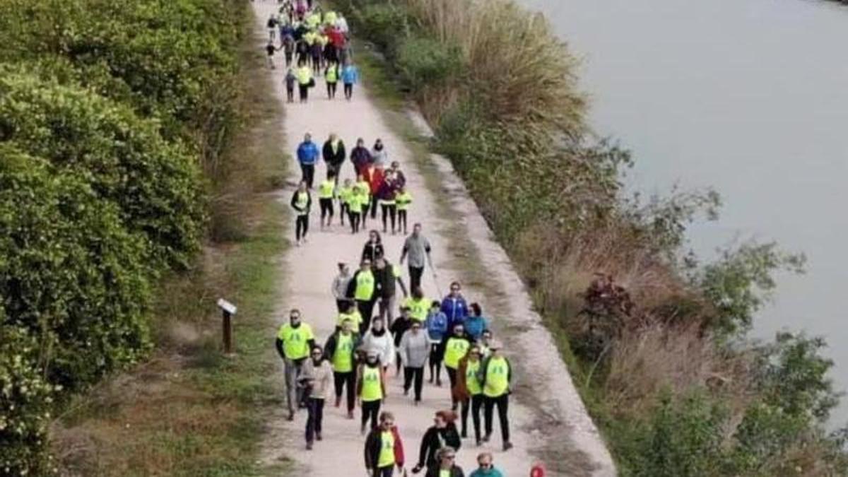 Participantes en una de las pruebas en una edición anterior.