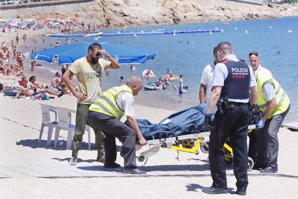 Submarinista mort Tossa de Mar