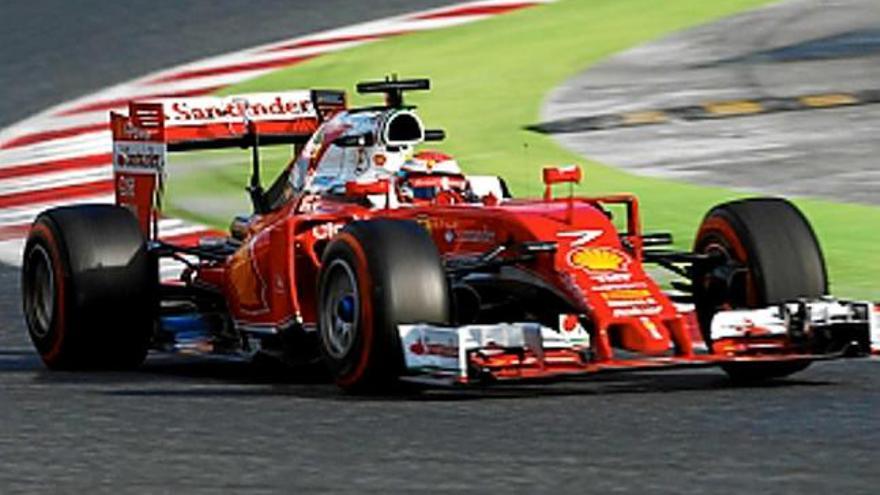 Raikkonen, el més ràpid ahir a Montmeló