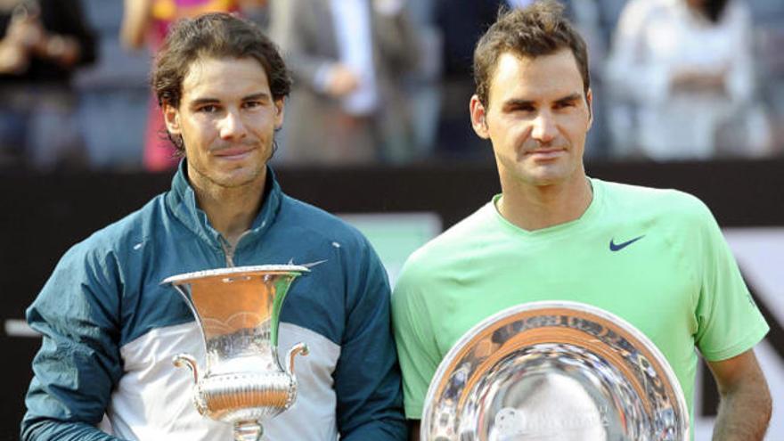 Nadal y Federer