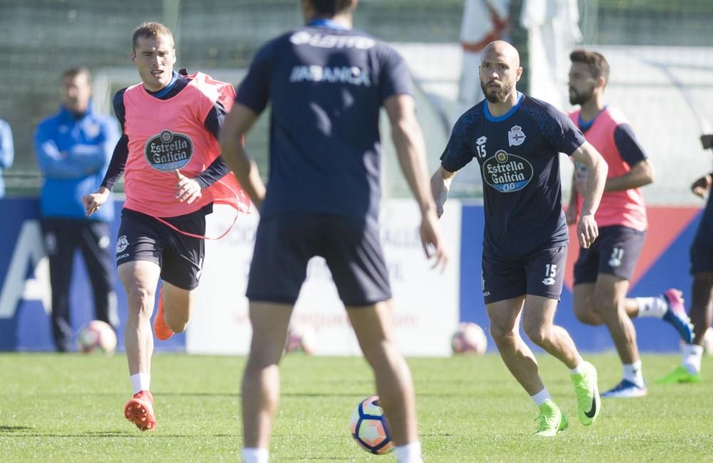 Entrenamiento del Deportivo 9 de marzo