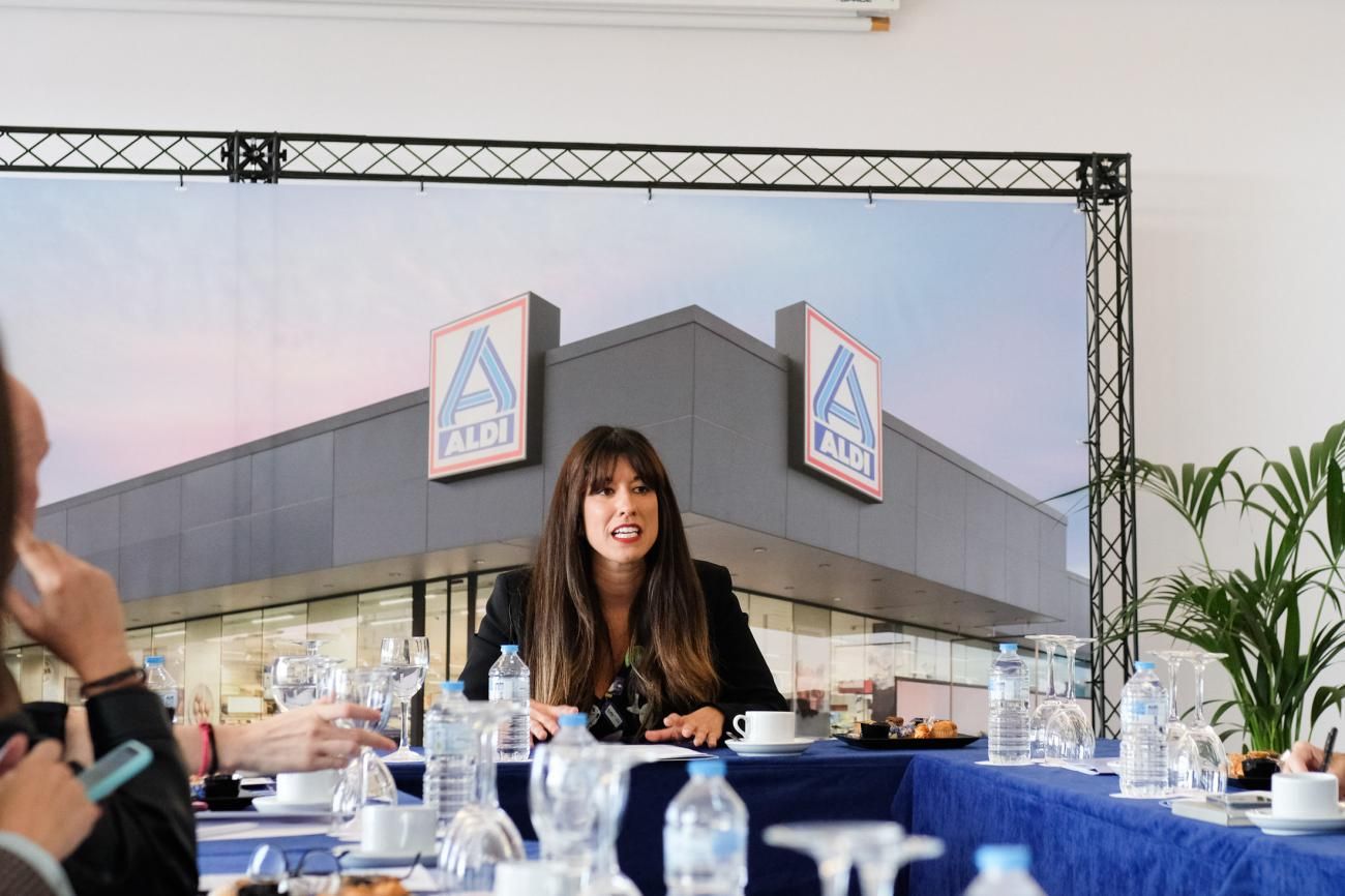 Presentación de la Managing Director de ALDI en Canarias