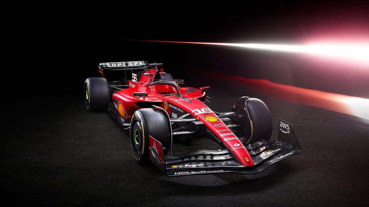 El SF23, el monoplaza de Ferrari para la temporada 2023 de Fórmula 1