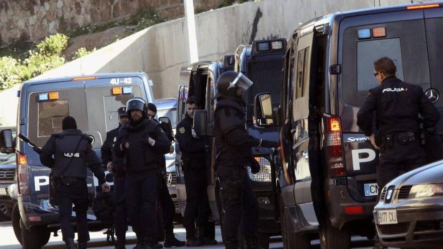 Las cuatro detenciones en Ceuta se han producido en la barriada del Príncipe