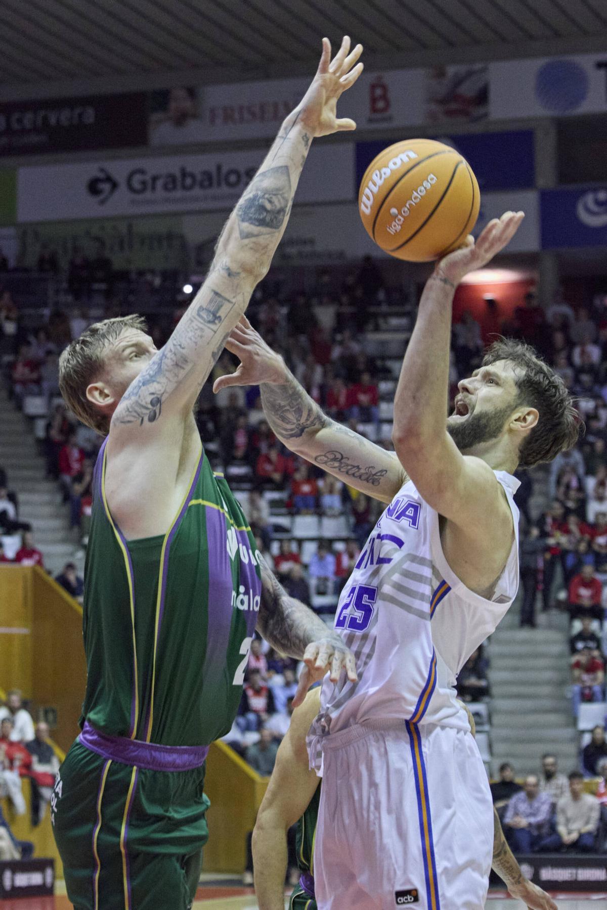 Les imatges del Bàsquet Girona - Unicaja