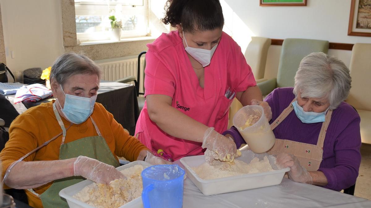 Taller de cocina en la residencia Serge Bellavista.