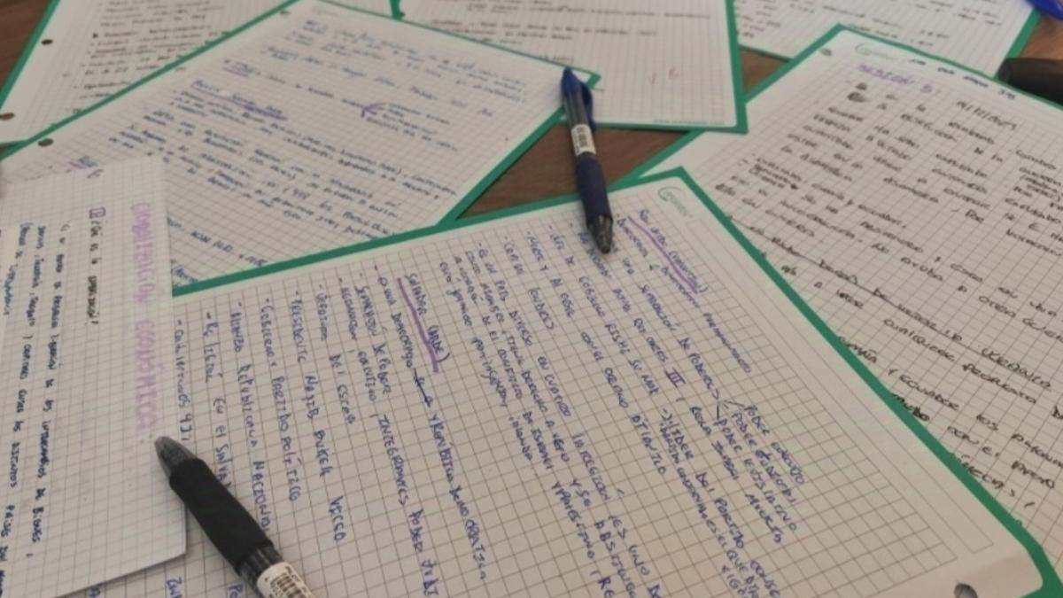 Resúmenes de los debates.