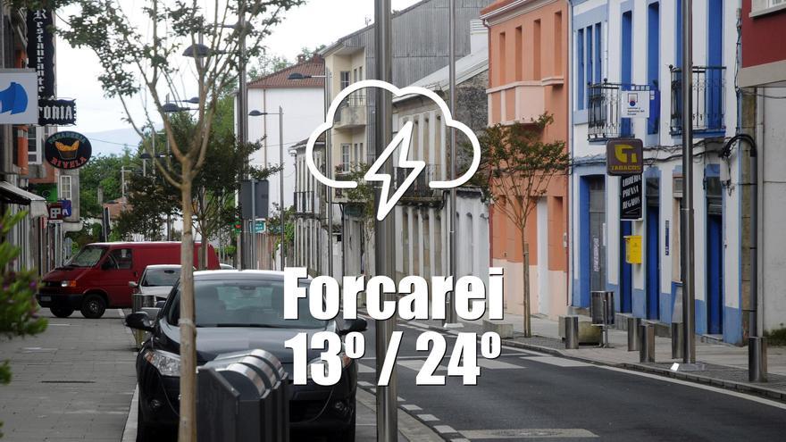El tiempo en Forcarei: previsión meteorológica para hoy, martes 29 de abril