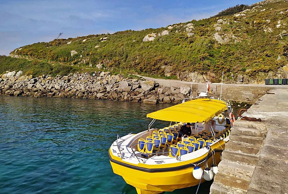 El “Fast Boat”, que conduce al Parque Nacional de las Illas Atlánticas.