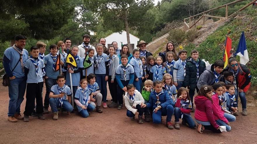 Los scouts del centro cultural de Águilas hacen sus &#039;promesas&#039;