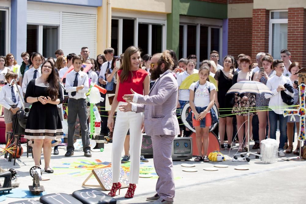 Visita de la Reina Letizia al IES Jerónimo Gonzále