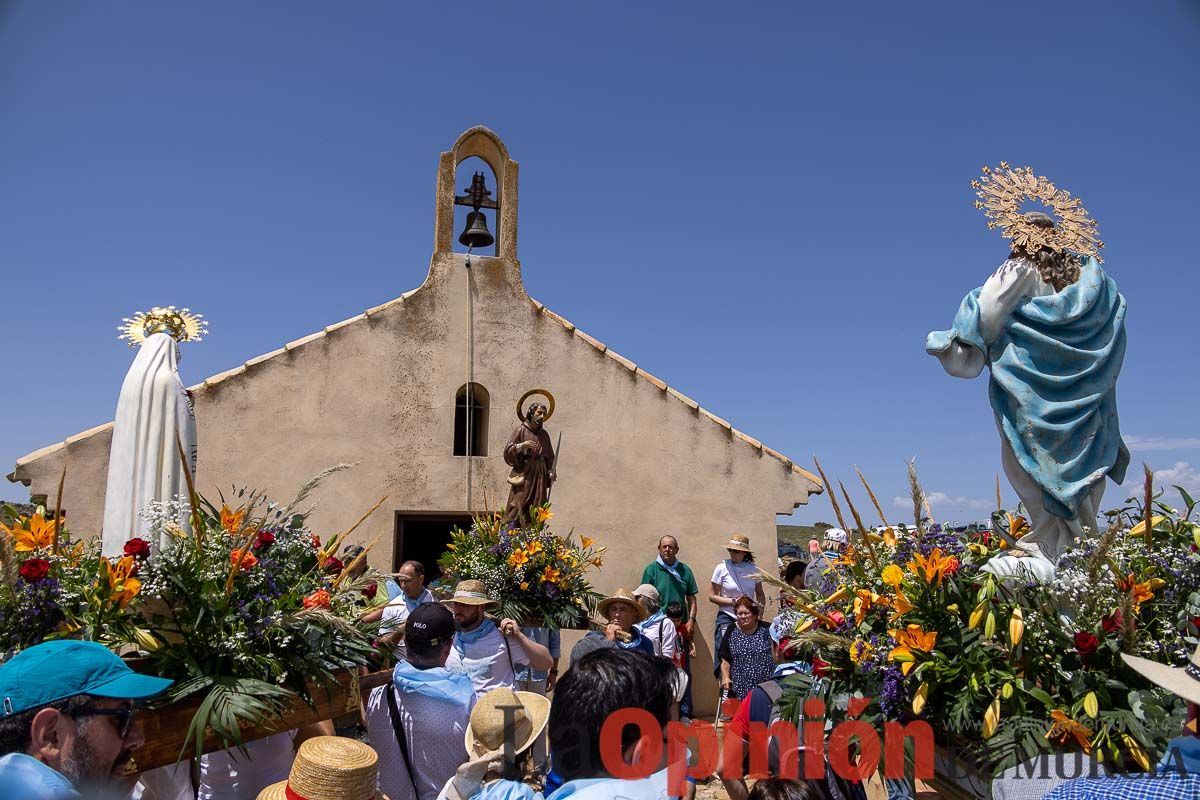 Así ha sido la Romería de los vecinos de Los Royos y El Moralejo a la ermita de los Poyos de Celda en Caravaca