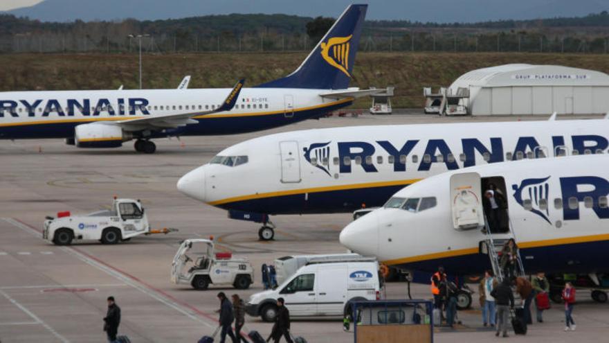 L&#039;aeroport ha obtingut bons resultats malgrt la baixada d&#039;activitat de Rynair.