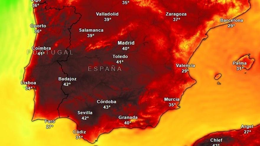 Sanidad eleva el umbral de calor en Córdoba: el riesgo grave arranca a partir de los 41,3 grados centígrados