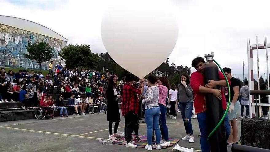 Lanzamiento de una cápsula al espacio